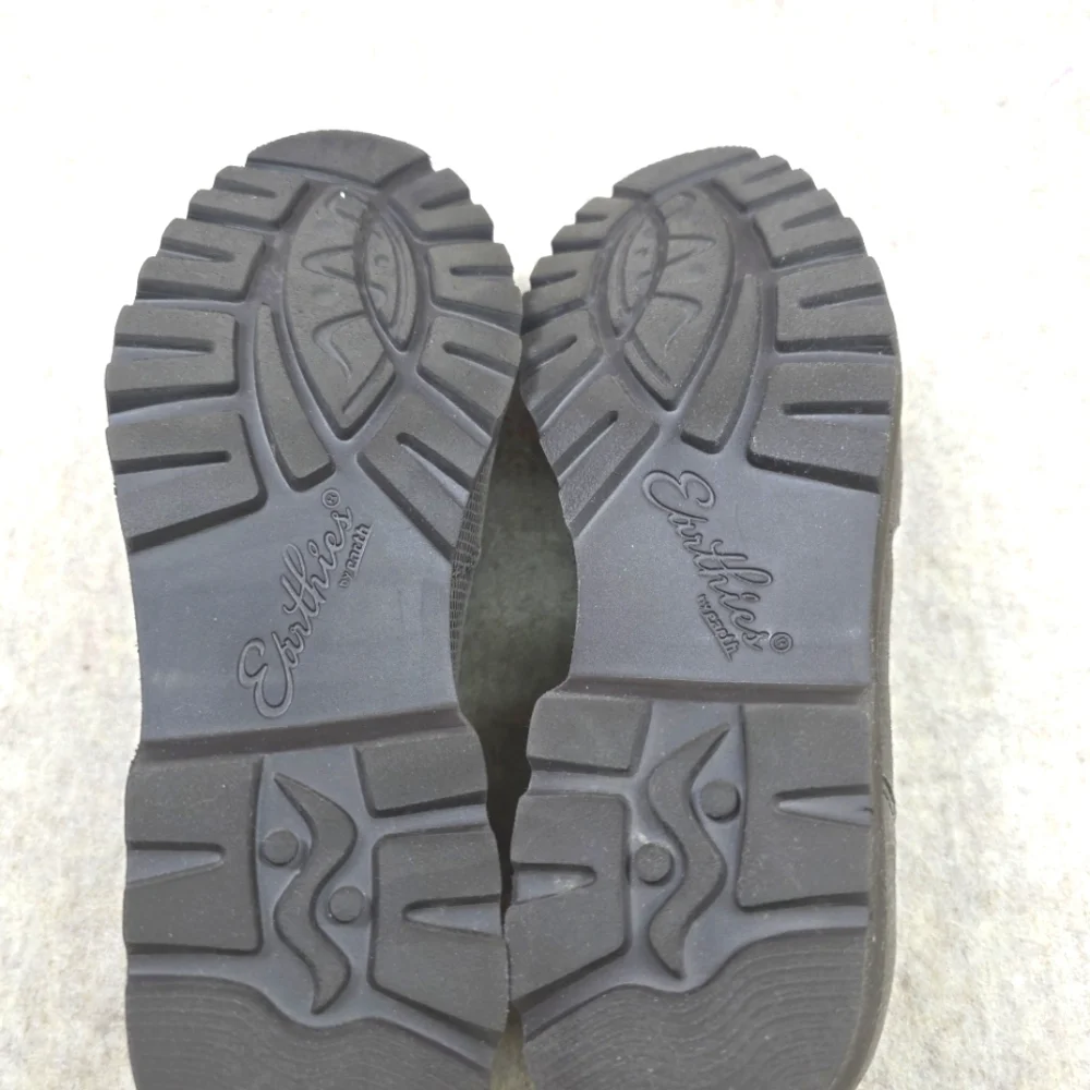 Earthies By‎ Earth Almada Grey Leather Size 6 No Signs Of Wear